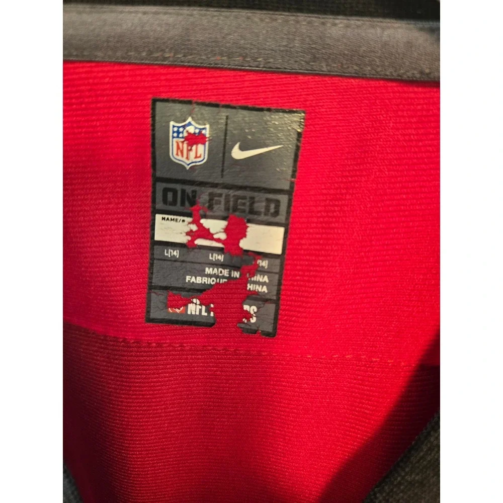 Nike Atlanta Falcons Matt Ryan 2 Jersey Youth Large L 14 Red NFL Field Football‎